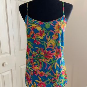 J. Crew Floral Tank Top
